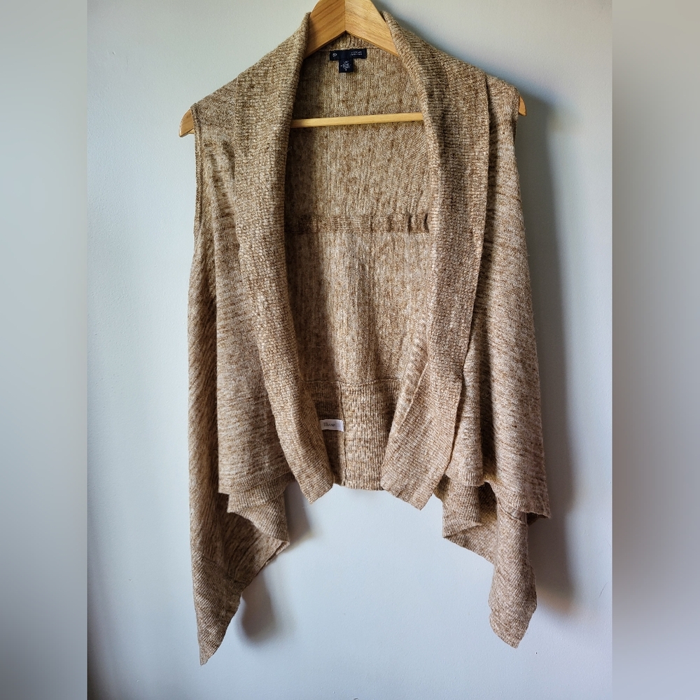 GAP Open Vest made with Alpaca Wool